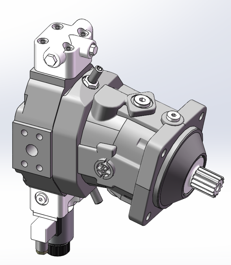 HD-A6VM55EP1/EP2 aksialstempel variabel motor produktlansering